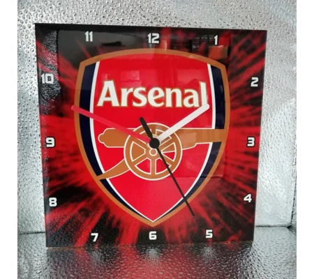 Arsenal Ceramic Tile Wall Clock