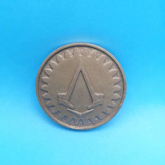 Assassin's Creed 3D Printed Double-Sided Coin