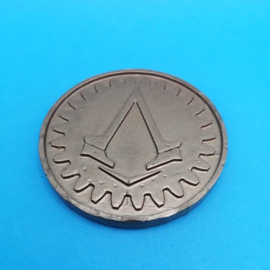 Assassin's Creed 3D Printed Double-Sided Coin