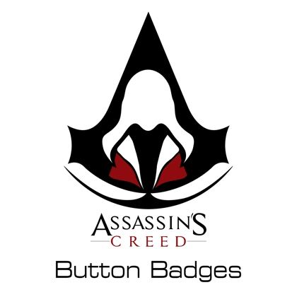 Assassin's Creed button badges Assassin's Creed button badges