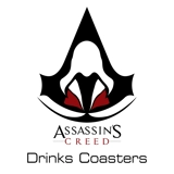 Assassin's Creed drinks coasters