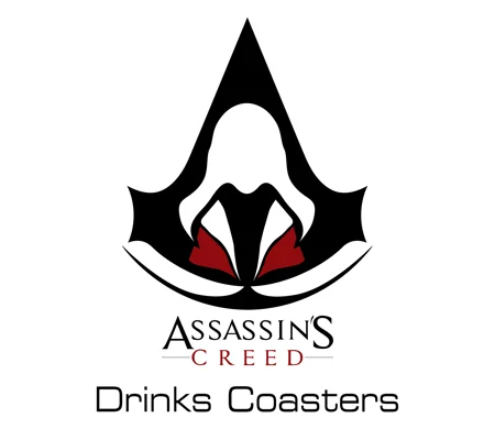 Assassin's Creed drinks coasters