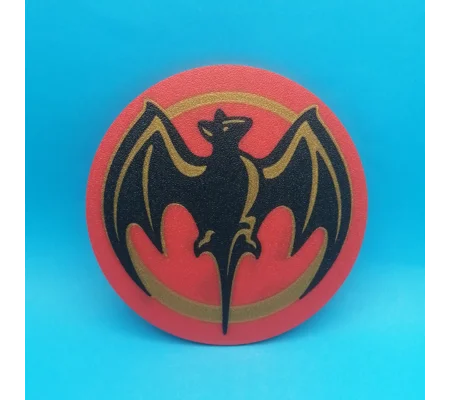 Bacardi 2010-2013 round Drinks Coaster