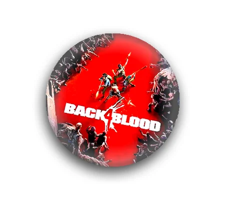 Back4Blood button badges