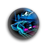 Back to the Future button badges