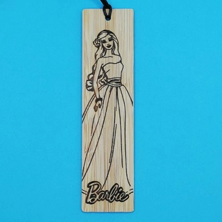 Barbie laser engraved b..