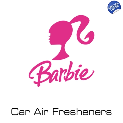 Barbie car air fresheners - OLD STOCK