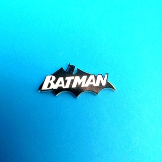 Batman logo pin badge