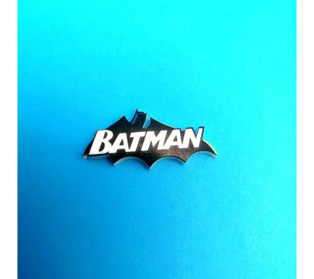 Batman logo pin badge