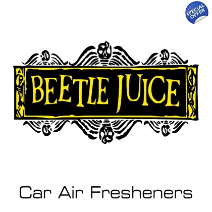 Beetlejuice car air fresheners
