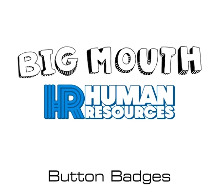 Big Mouth/Human Resources button badges
