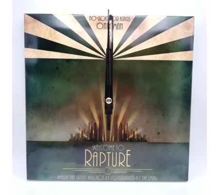 Bioshock Ceramic Tile Wall Clock
