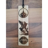 Bioshock laser engraved bookmark