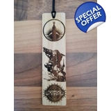 Bioshock laser engraved bookmark