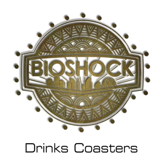 BioShock drinks coasters