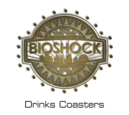 BioShock drinks coasters