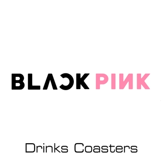 Blackpink drinks coasters