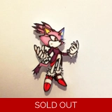 Sonic the Hedgehog - Blaze the cat pin..