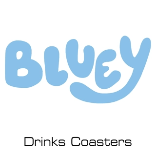 Bluey drinks coasters