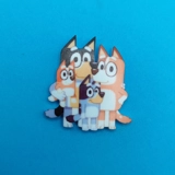 Bluey Family pin badge