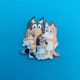 Bluey Family pin badge