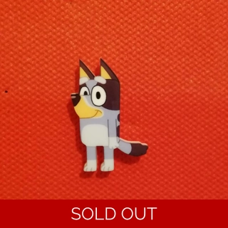 Bluey pin badge