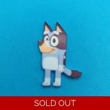 Bluey pin badge