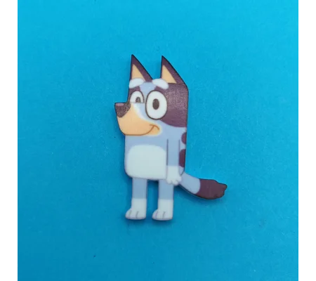 Bluey pin badge