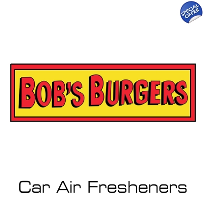 Bob's Burgers car air fresheners - OLD STOCK