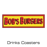 Bob's Burgers drinks coasters