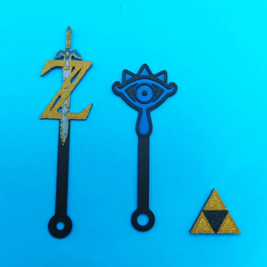 The Legend of Zelda - Map of Hyrule tile art/clock