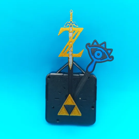 The Legend of Zelda - Map of Hyrule tile art/clock
