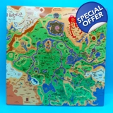 The Legend of Zelda - Map of Hyrule ti..