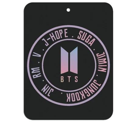 BTS logo car air freshener
