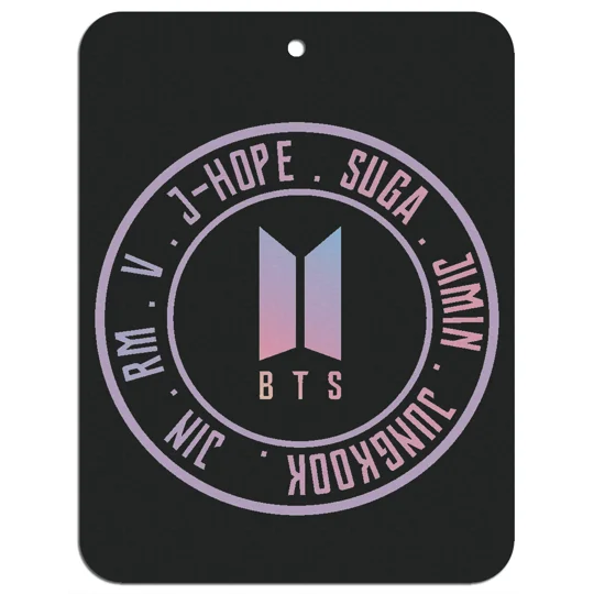 BTS logo car air freshener
