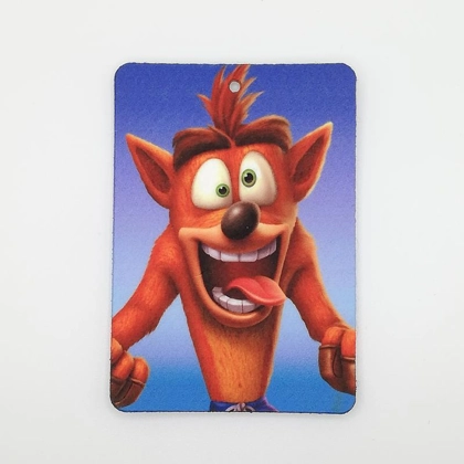 Crash Bandicoot car air freshener