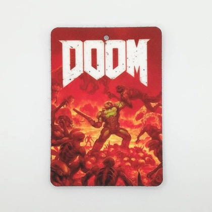 DOOM 2016 car air freshener DOOM 2016 car air freshener