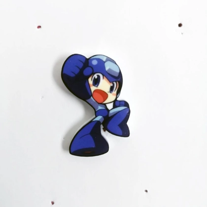 Classic Mega Man  - Success pin badge Classic Mega Man  - Success pin badge