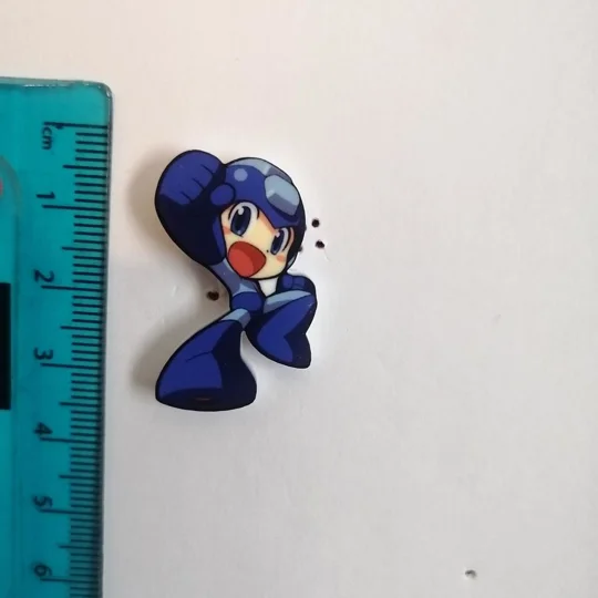 Classic Mega Man - Success pin badge