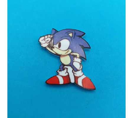 Sonic the Hedgehog - Classic Sonic pin badge