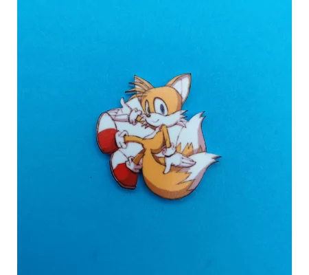 Sonic the Hedgehog - Classic Tails pin badge
