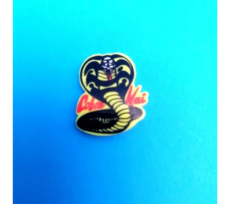 Cobra Kai logo pin badge