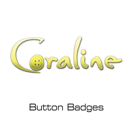 Coraline button badges