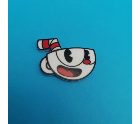 Cuphead - Cuphead Head pin badge
