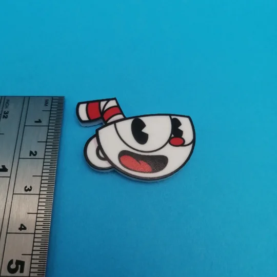Cuphead - Cuphead Head pin badge