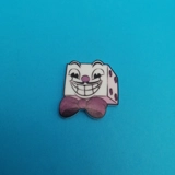 Cuphead - King Dice pin badge