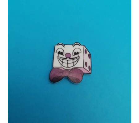 Cuphead - King Dice pin badge
