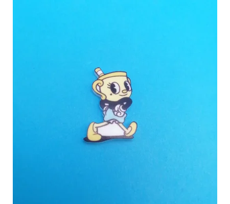 Cuphead - Ms. Chalice pin badge