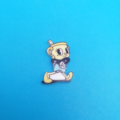 Cuphead - Ms. Chalice pin badge Cuphead - Ms. Chalice pin badge