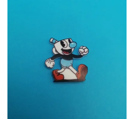 Cuphead - Mugman pin badge